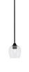 Toltec Lighting - 3401-MB-4810 - One Light Mini Pendant - Paramount - Matte Black