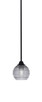 Toltec Lighting - 3401-MB-5112 - One Light Mini Pendant - Paramount - Matte Black