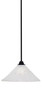 Toltec Lighting - 3401-MB-701 - One Light Mini Pendant - Paramount - Matte Black