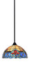 Toltec Lighting - 3401-MB-9359 - One Light Mini Pendant - Paramount - Matte Black