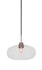 Toltec Lighting - 3401-MBBN-206 - One Light Pendant - Paramount - Matte Black & Brushed Nickel
