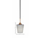 Paramount One Light Mini Pendant (3401-MBBR-4032)