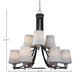 Paramount Nine Light Chandelier (3409-MBBN-4032)