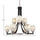 Paramount Nine Light Chandelier (3409-MBBN-5054)