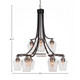 Paramount Nine Light Chandelier (3419-MBBN-210)