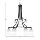 Paramount Nine Light Chandelier (3419-MBBN-310)