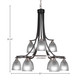 Paramount Nine Light Chandelier (3419-MBBN-500)