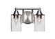 Toltec Lighting - 3422-BN-300 - Two Light Bath Bar - Paramount - Brushed Nickel