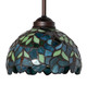 Nightfall Wisteria One Light Ceiling Mount (234747)