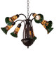 Stained Glass Pond Lily Seven Light Chandelier (236530) Stained Glass Pond Lily Seven Light Chandelier (236530)