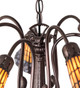 Stained Glass Pond Lily Seven Light Chandelier (236534) Stained Glass Pond Lily Seven Light Chandelier (236534)