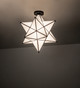 Moravian Star One Light Flushmount (239498)