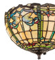 Tiffany Dragonfly Three Light Fan Light (240007)