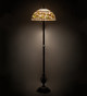 Tiffany Turning Leaf One Light Floor Lamp (242829)