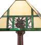 Pinecone Ridge One Light Table Lamp (244267)