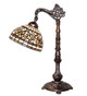 Meyda Tiffany - 244789 - One Light Table Lamp - Tiffany Turning Leaf - Mahogany Bronze