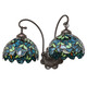 Nightfall Wisteria Two Light Wall Sconce (244821)