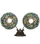 Nightfall Wisteria Two Light Wall Sconce (244821)