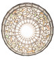 Tiffany Turning Leaf One Light Mini Pendant (244866)