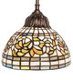 Tiffany Turning Leaf One Light Mini Pendant (244866)