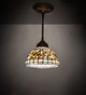 Tiffany Turning Leaf One Light Mini Pendant (244866)