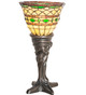 Meyda Tiffany - 244883 - One Light Mini Lamp - Tiffany Roman - Mahogany Bronze