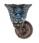 Tiffany Peacock Feather One Light Wall Sconce (245426)