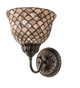 Tiffany Fishscale One Light Wall Sconce (245428)