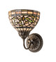 Tiffany Turning Leaf One Light Wall Sconce (245439)