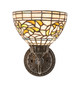 Tiffany Turning Leaf One Light Wall Sconce (245439)