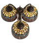 Tiffany Candice Three Light Table Lamp (245481)