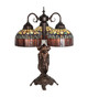 Tiffany Candice Three Light Table Lamp (245481)