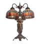 Tiffany Candice Three Light Table Lamp (245481)