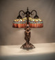 Tiffany Candice Three Light Table Lamp (245481)