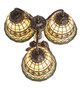 Tiffany Roman Three Light Table Lamp (245484)