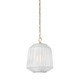 Mitzi - H1011701S-AGB - One Light Pendant - Amanza - Aged Brass
