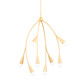 Mitzi - H689708-GL - Eight Light Chandelier - Elsa - Gold Leaf
