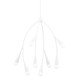 Mitzi - H689708-TWH - Eight Light Chandelier - Elsa - Texture White