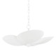 Mitzi - H697705-TWH - Six Light Pendant - Leni - Textured White