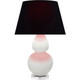 Robert Abbey - MLY62K - One Light Table Lamp - Double Gourd - Matte Lily Glazed Ceramic w/Lucite