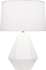 Robert Abbey - MLY97 - One Light Table Lamp - Delta - Matte Lily Glazed Ceramic w/Polished Nickel
