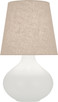 Robert Abbey - MLY98 - One Light Table Lamp - June - Matte Lily Glazed Ceramic