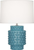Robert Abbey - OB801 - One Light Accent Lamp - Small Dolly - Steel Blue Glazed Textured Ceramic