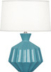 Robert Abbey - OB989 - One Light Accent Lamp - Small Orion - Steel Blue Glazed Ceramic
