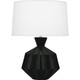 Robert Abbey - OS999 - One Light Table Lamp - Orion - Obsidian Glazed Ceramic
