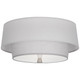 Robert Abbey - PG144 - Two Light Flushmount - Decker - Polished Nickel