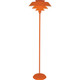 Robert Abbey - PM978 - One Light Floor Lamp - Pierce - Pumpkin Gloss Powder Coat