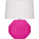 Robert Abbey - RZ01 - One Light Table Lamp - Franklin - Razzle Rose Glazed Ceramic