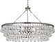 Robert Abbey - S1004 - Six Light Chandelier - Bling - Polished Nickel