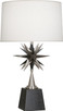 Robert Abbey - S1015 - One Light Table Lamp - Cosmos - Deep Patina Bronze w/Antique Silver